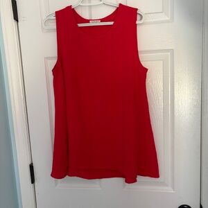 Jodifl Red sleeveless tank. Size L. Perfect condition